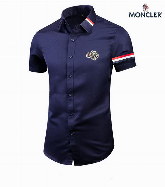 Moncler Short Sleeve Shirt Mens ID:20240703-359